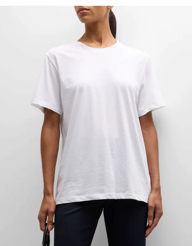 Crewneck Cotton Tee