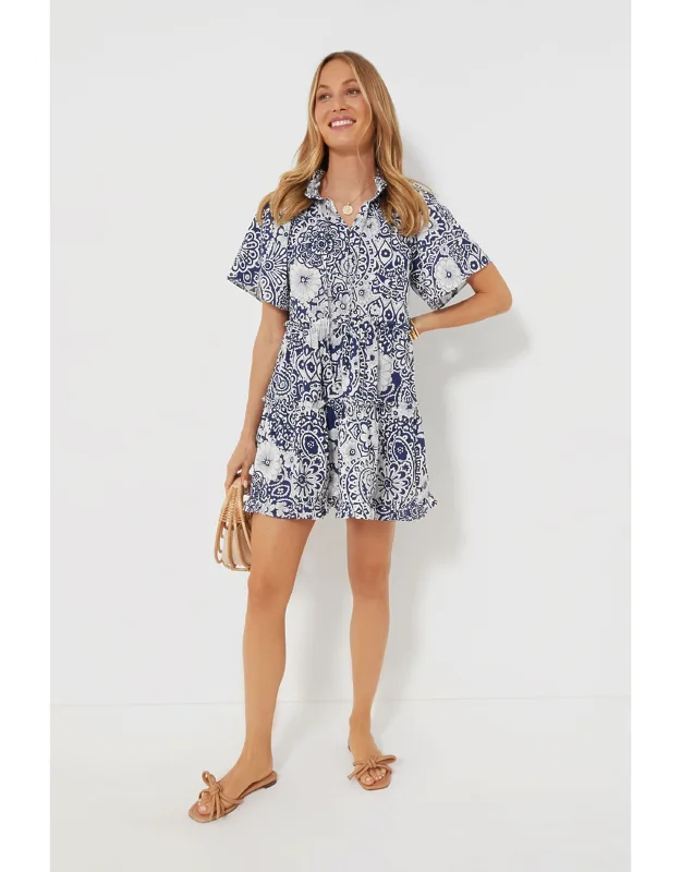 Tiered Mini Dress