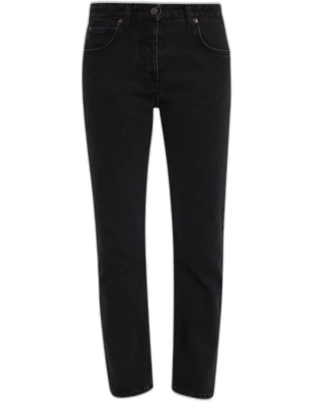 Slim-leg Crop Jeans