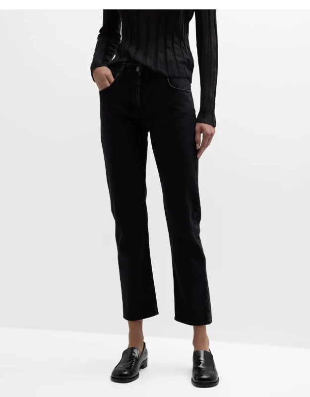 Slim-leg Crop Jeans