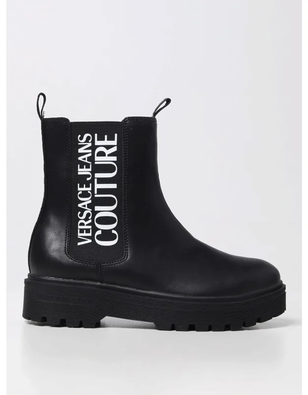 Ankle Boots In Synthetic Leather