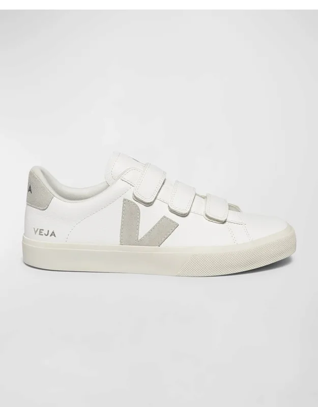 Recife Grip-trio Court Sneakers With Three Grip Straps And Rubber Outsole
