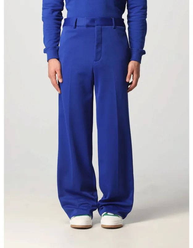 Msgm Pants In Cotton Blend Trousers