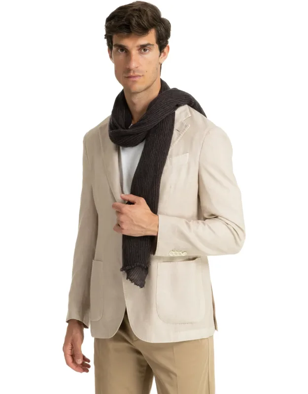 Cashmere Scarf - Made In Italy, Stripes