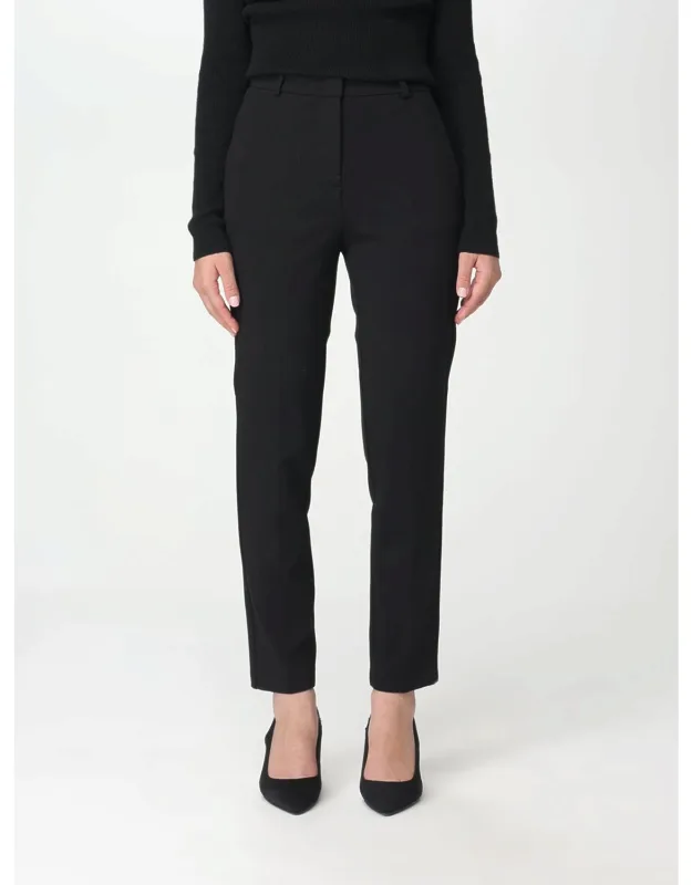 Trousers  Woman Colour Black
