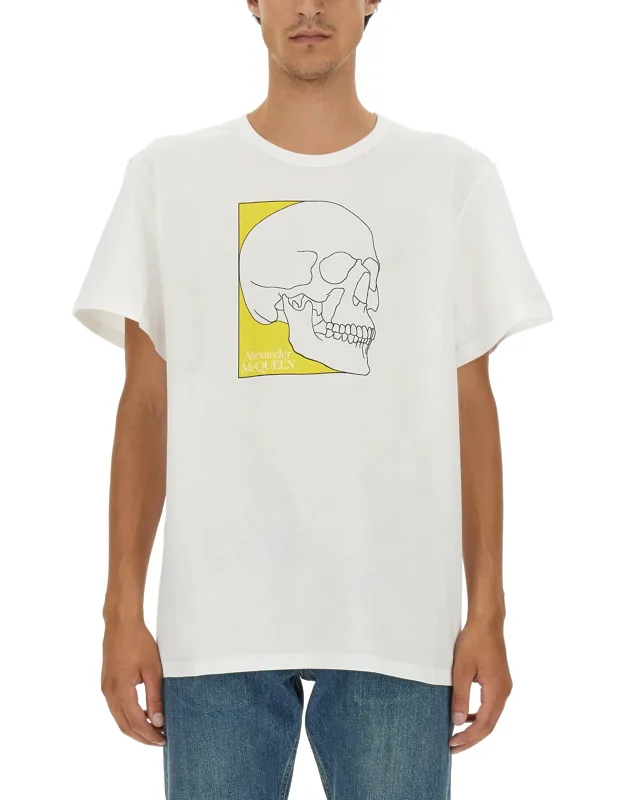 Skull Print T-shirt Regular Fit