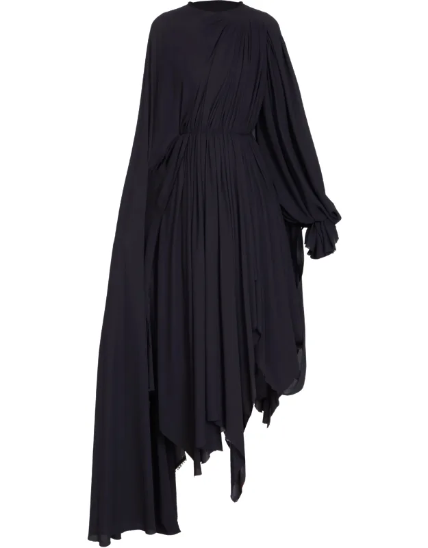 Technical Crpe Dress