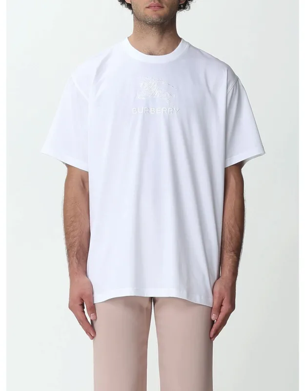 Cotton T-shirt With Embroidery