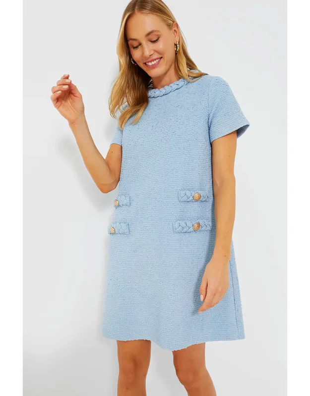 Airy Blue Jackie Dress