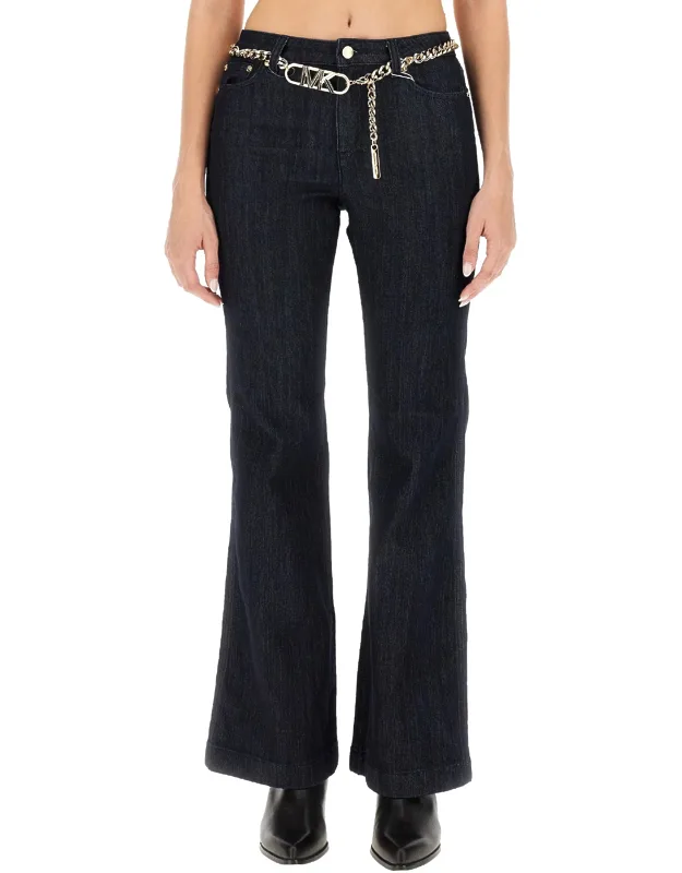 Flare Fit Jeans, Size 2 Us