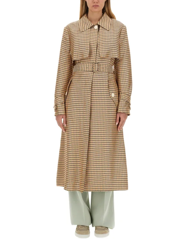 Belted Trench Coat 100% Viscose, Slovakia