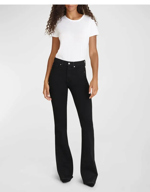 Beverly High-rise Skinny Flare Jeans