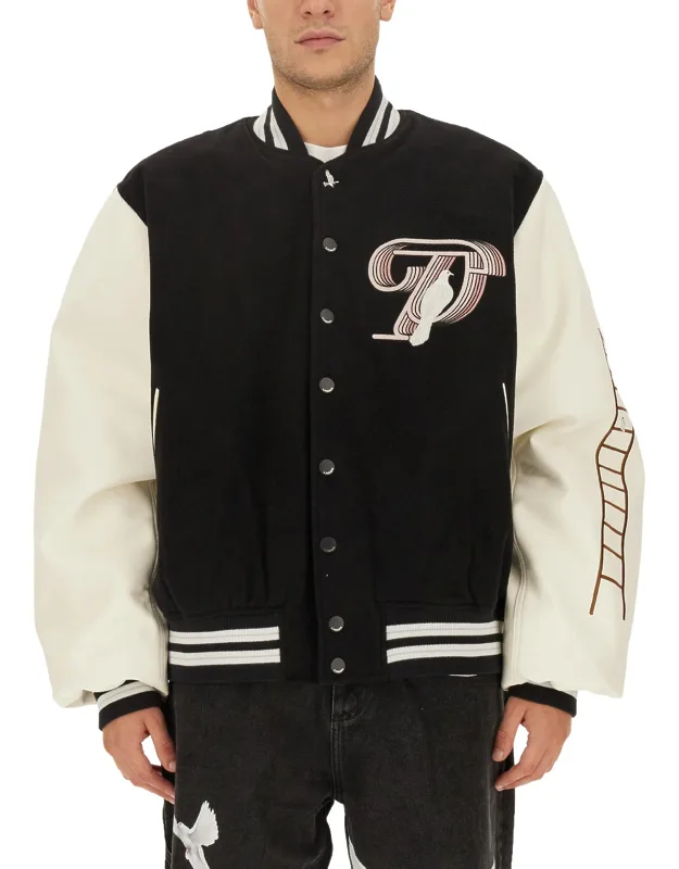 Jacket With Logo, Wide Fit