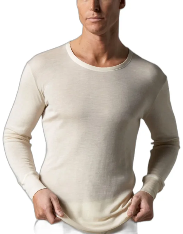 Silk Long-sleeve Shirt