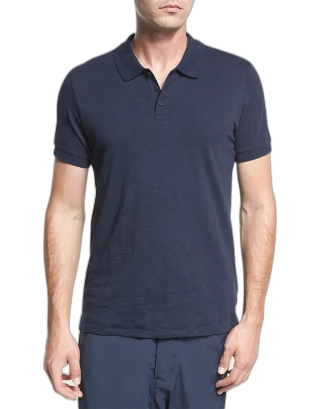 Classic Slub Cotton Polo Shirt