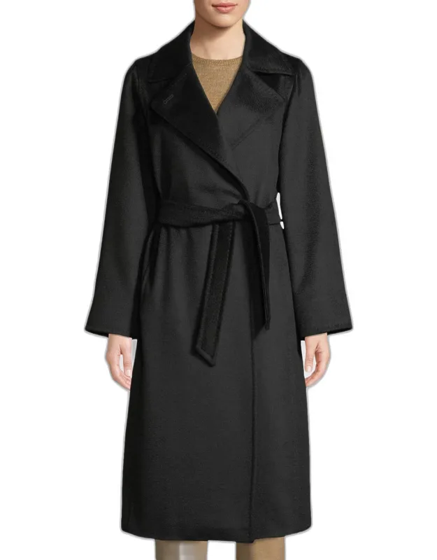 Belted Camel Hair Coat