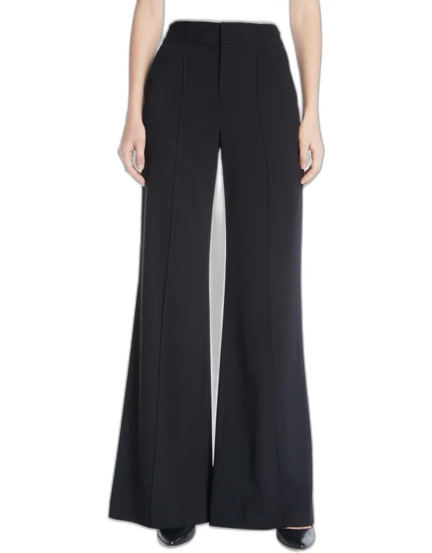 High-waist Wide-leg Pants