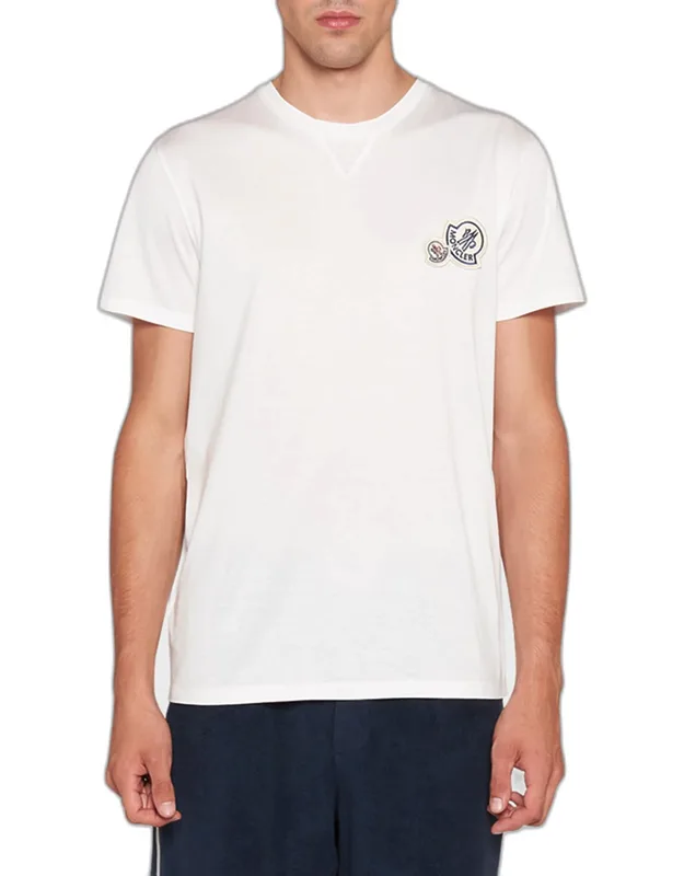 Double Logo-patch T-shirt
