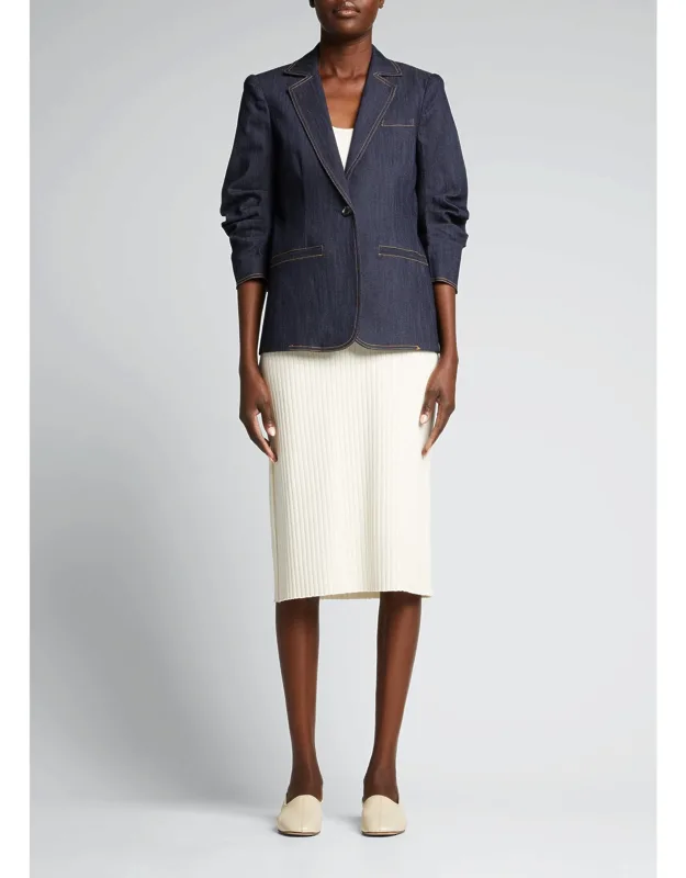 Khloe Denim Blazer