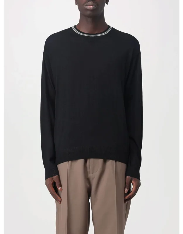 Wool Sweater With Logo