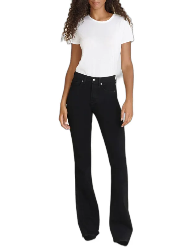 Beverly High-rise Skinny Flare Jeans