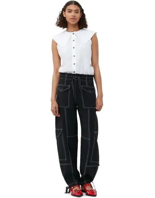 Light Slub Pocket Trousers