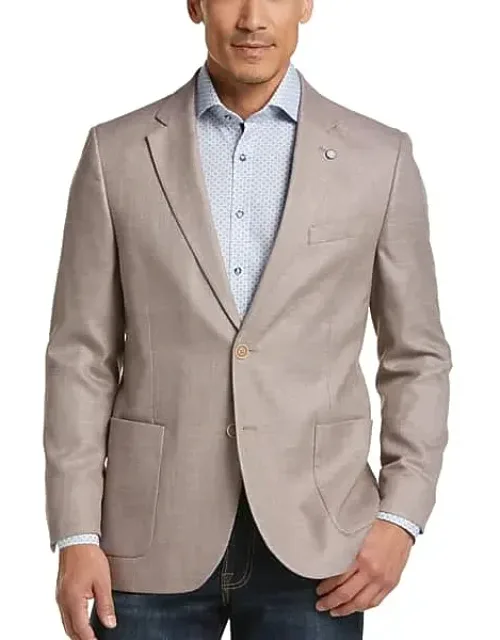 Modern Fit Structure Weave Sport Coat