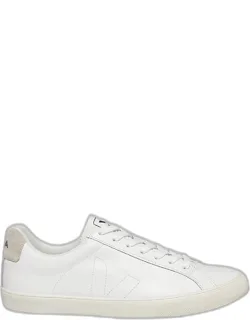Leather Logo Sneakers