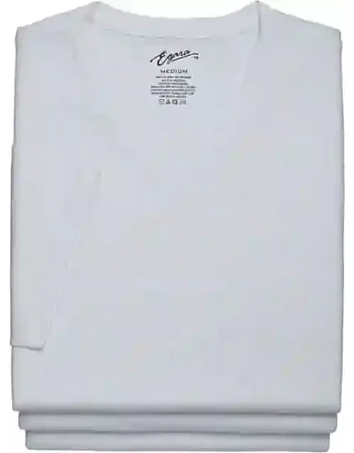 Slim Fit V-neck T-shirt, 3-pack