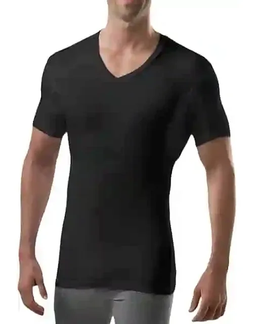 Sweatproof Slim V-neck Tee