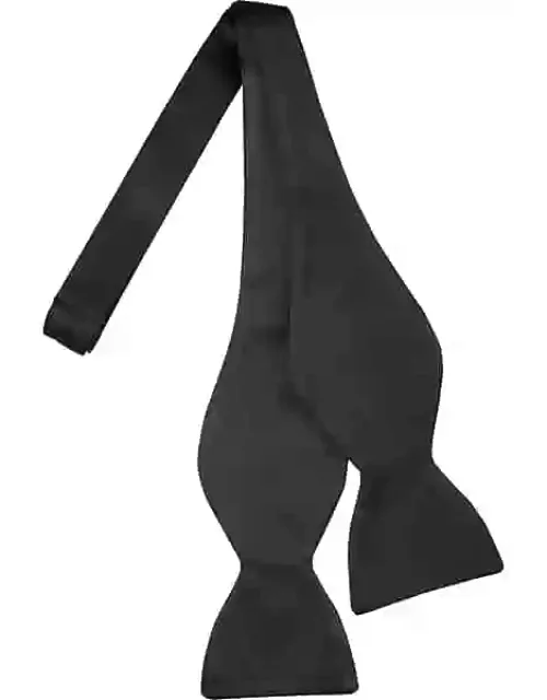 Solid Silk Self-tie Bow Tie