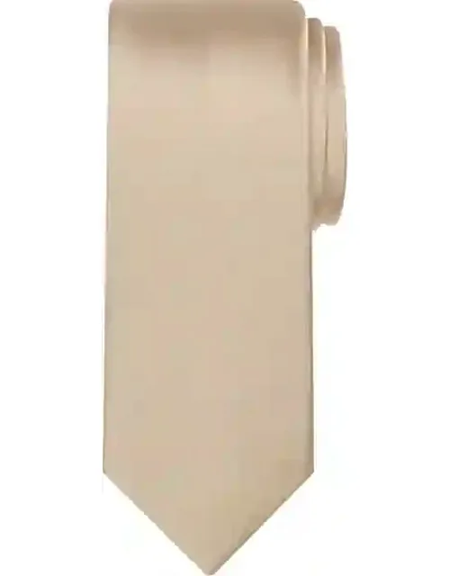 Big & Tall Skinny Solid Tie Summer Sand