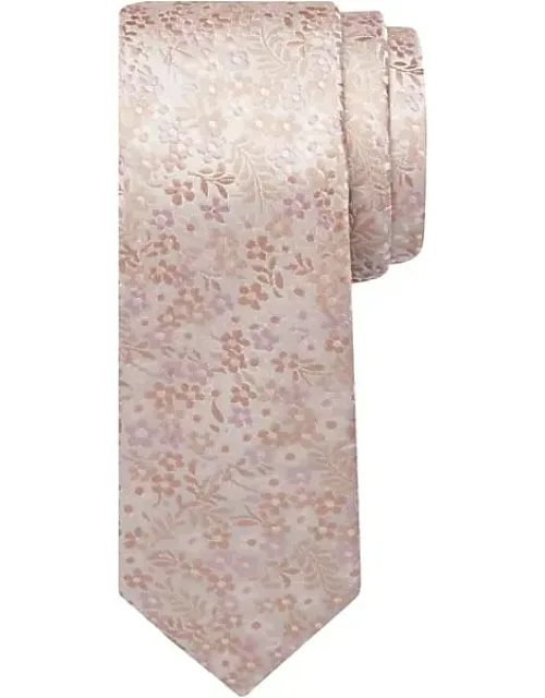 Narrow Petite Floral Tie