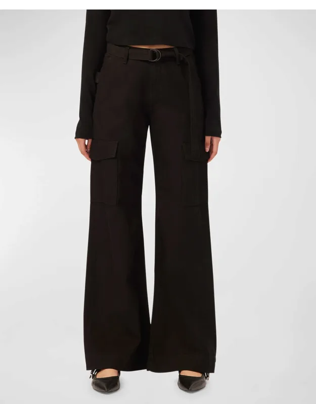 Wide-leg Relaxed Vintage Cargo Jeans