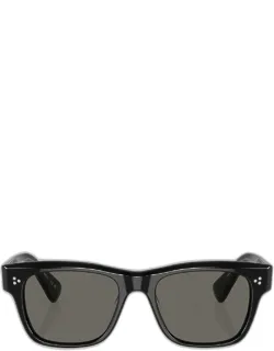 Birell Sun Acetate Rectangle Sunglasses