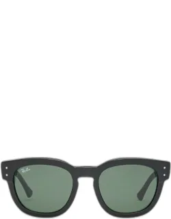 Mega Hawkeye Plastic Square Sunglasses, 53mm