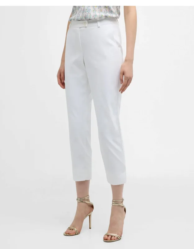 Mid-rise Slim-leg Ankle Pants