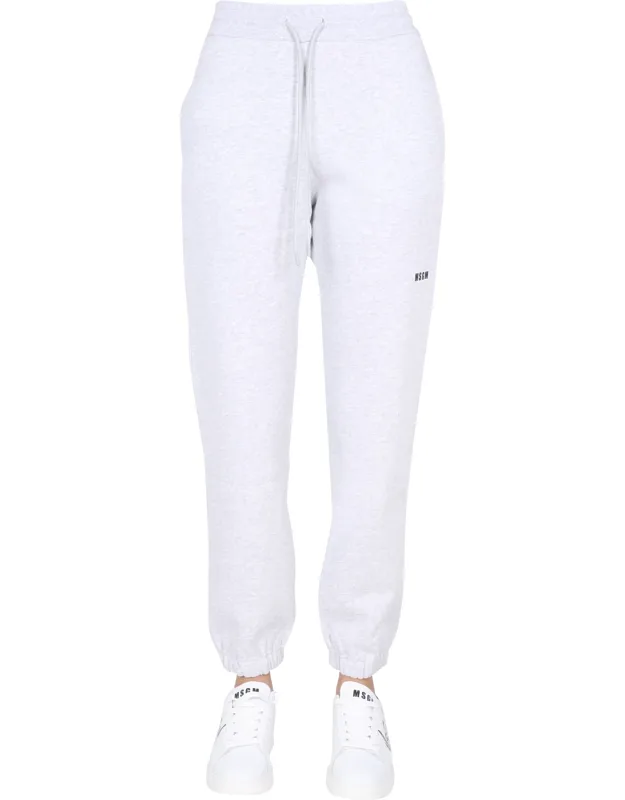 Jogging Pants With Logo Print