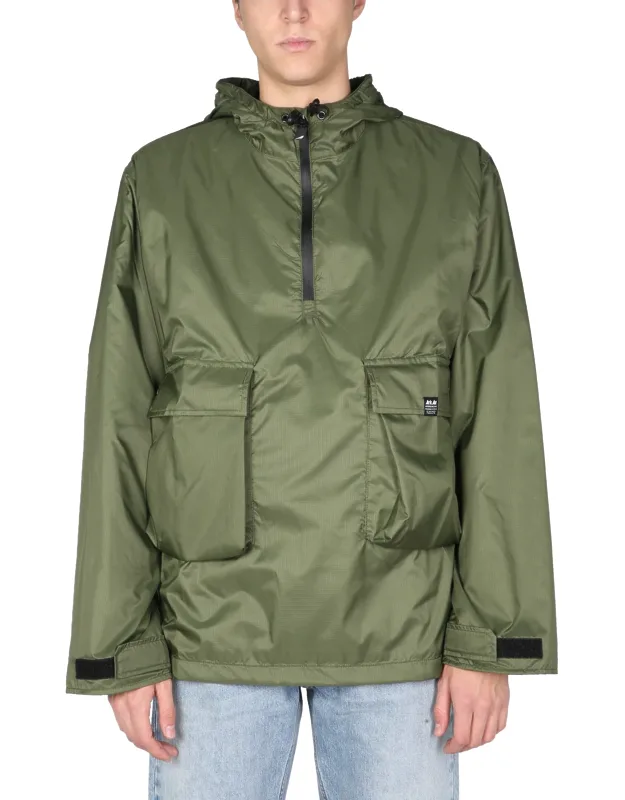 Waterproof Jacket With Hood And Mesh Lining