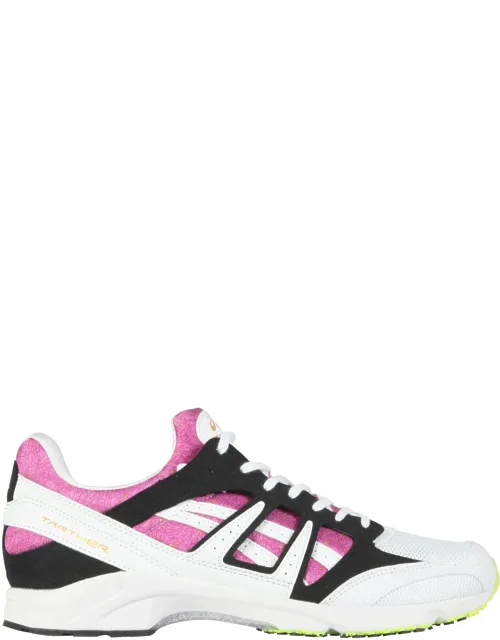 Comme Des Garcons Shirt Sneaker X Asics Tarther Rubber Sole 2.5 Cm Cotton Laces Mesh Upper Eco Leather Suede Effect Insert Technical Fabric Inner 100% Polyester