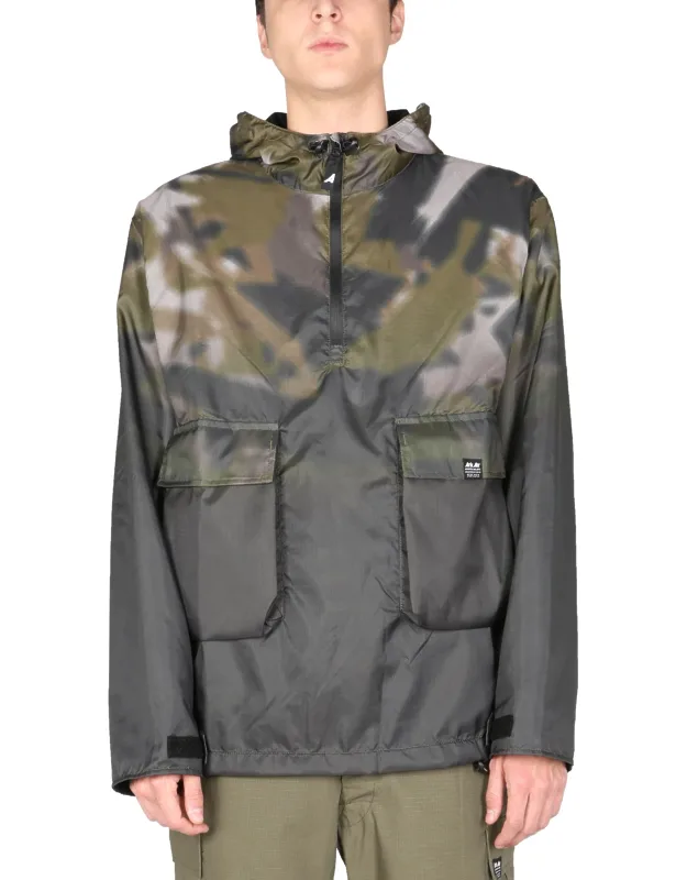 Waterproof Jacket With Hood And Mesh Lining