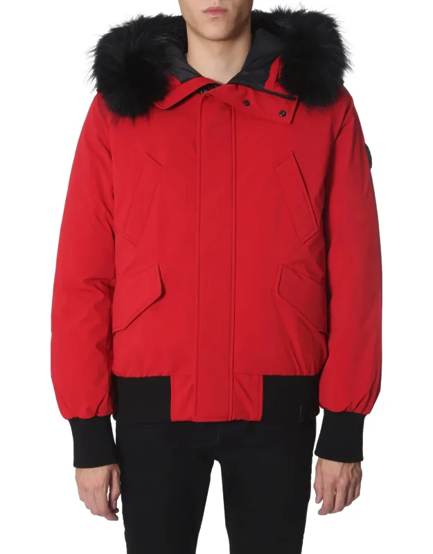 "dawn Down Jacket With Front Zip Closure And Multiple Pockets"