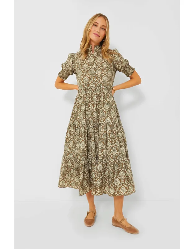 Moss Printed Maxi Dress