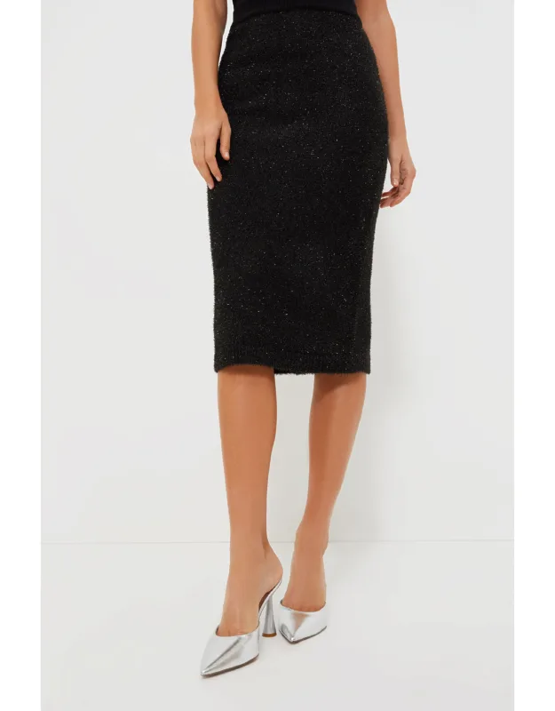 Tinsel Midi Skirt