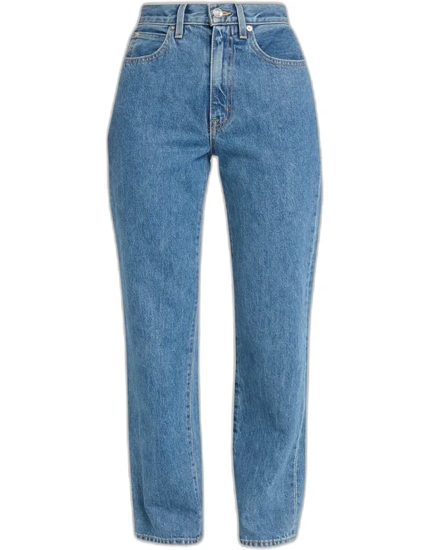 Straight-leg Jeans