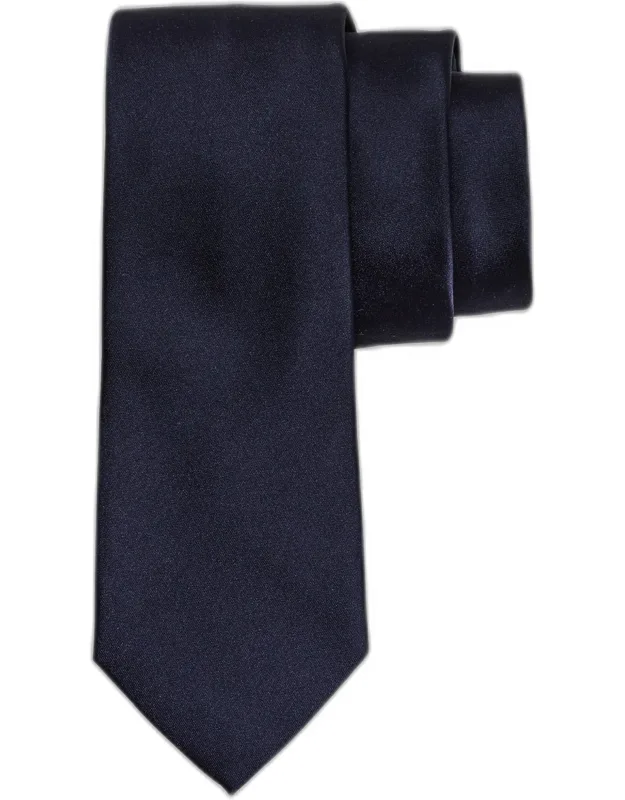 Solid Silk Tie