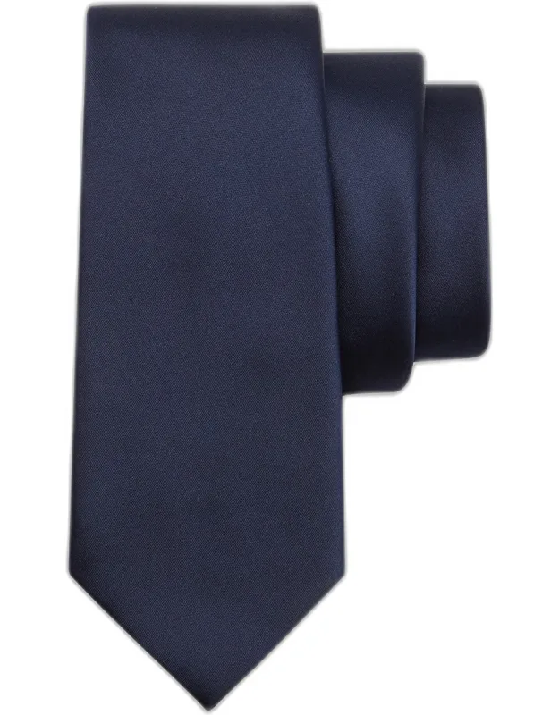 Solid Silk Tie