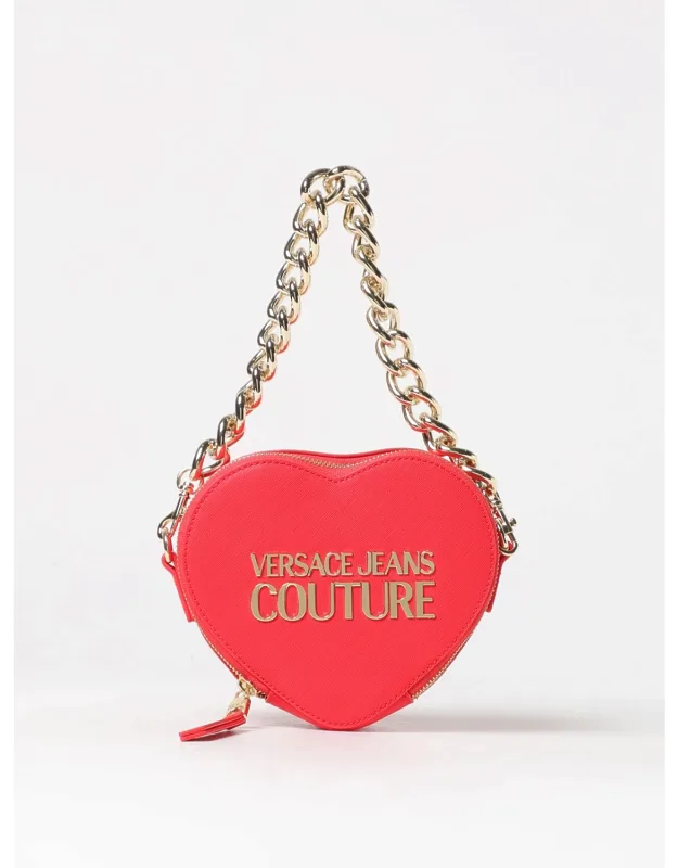 Saffiano Synthetic Leather Bag With Metallic Logo