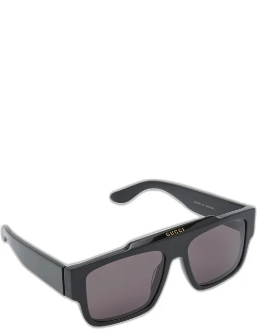 Acetate Rectangle Sunglasses