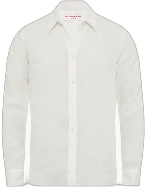 Classic Collar Linen Shirt